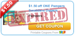 $1.50 off ONE Pampers Swaddlers Diapers
