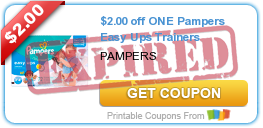 $2.00 off ONE Pampers Easy Ups Trainers