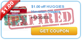 $1.00 off HUGGIES Hawaiian Diapers