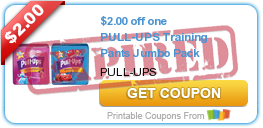 $2.00 off one PULL-UPS Training Pants Jumbo Pack