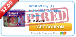 $2.00 off any (1) HUGGIES Overnites Diapers